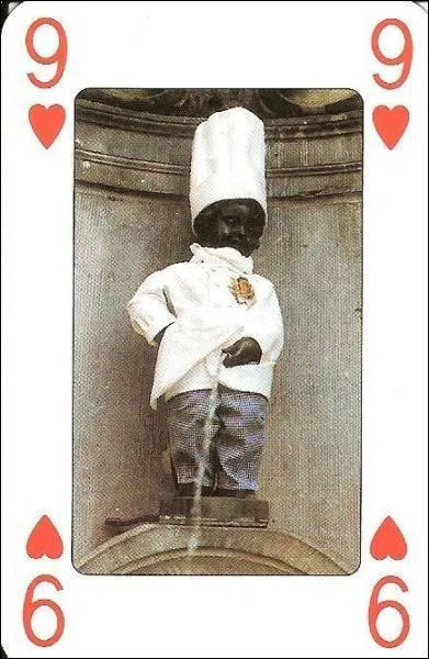 De quelle profession, le Manneken pis porte-t-il le costume ?