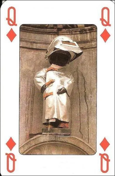 De quelle profession, le Manneken pis porte-t-il le costume ?