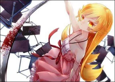 Dans les sries Monogatari (Bakemonogatari, Nisemonogatari, etc), quelle abomination est-elle ?