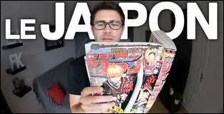 Dans sa vido  Le Japon , Cyprien porte un T-shirt manga. Quel est le manga ?