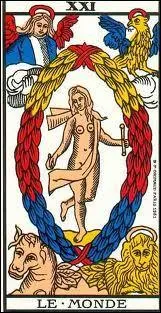 Le Monde est la 21e carte du Tarot de Marseille, que signifie-t-elle ?