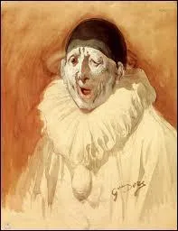 A quel clbre peintre, sculpteur et graveur franais, illustrateur de grands ouvrages tels que les oeuvres de Rabelais ou les contes de Perrault, doit-on ce  Pierrot grimaant  ?