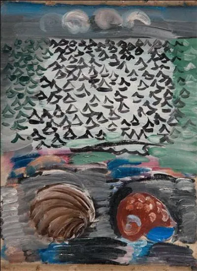 Qui a peint Coquillages au bord de mer ?