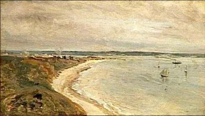 Qui a peint Mer au Havre vue du haut de la Falaise ?