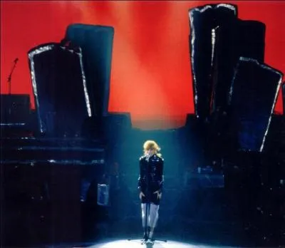 Aprs la tourne de 1989, qu'ont-ils fait du dcor ? (pierres tombales et les grilles)