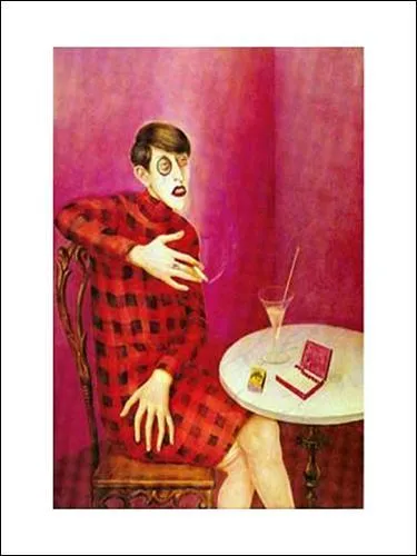 Sylvia Von Harden est la journaliste ici peinte par :