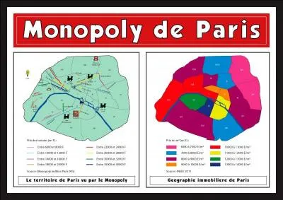 Quelle est la couleur de la case  Rue de Vaugirard  ?