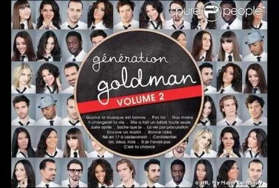 Quand l'album   Gnration Goldman 2   est-il sorti ?