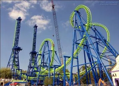 Comment se nomme cette montagne russe ?