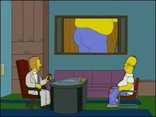De quel pays provient le pantalon bleu d'Homer Simpson ?