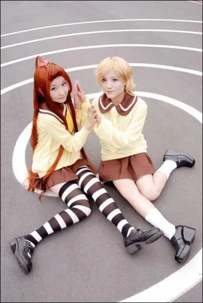 Ces deux hrones de manga sont :