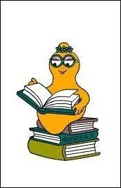 Elle est toujours plonge dans les livres et sait beaucoup de choses. C'est ?