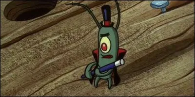 Où se cache Plankton au début de l'épisode "L'Armée de Plankton" ?
