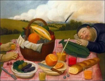 Peintre et sculpteur latino-américain, né en 1932, il a réalisé "Picnic II" en 1989. qui est-il ?