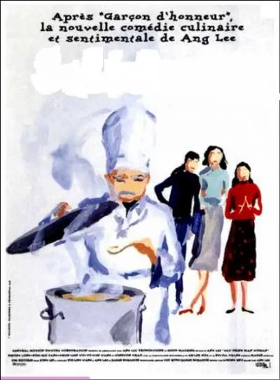 Comment s'appelle le film tawanais o un grand chef cuisiner prpare de somptueux repas traditionnels ?