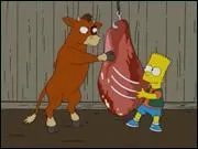 Bart sauve ce taureau de l'abattoir. Quel nom Bart lui donne-t-il ?