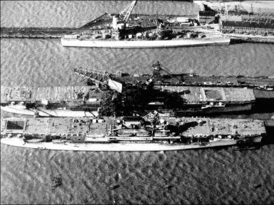 Chaque vaisseau (porte-avions ou autres) fait partie d'une  classe . Cela veut dire qu'il appartient  un mme groupe de navire. Cette classe porte le nom du 1e construit. De quelle classe faisait-il partie ?