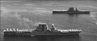 Pendant la bataille de Midway, l'Enterprise a men le combat avec 2 autres portes avions. Qui sont-ils ?