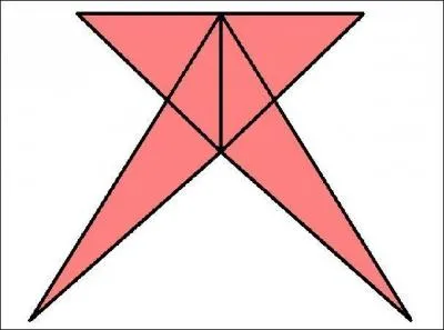 Combien de triangles entirement dessins y a-t-il dans cette figure ?