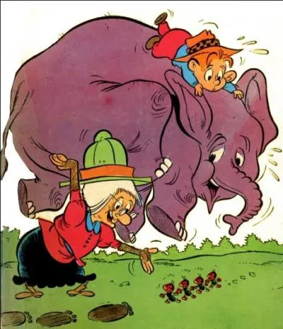 Comme les prcdentes BD, celle-ci tait italienne. Qui tait cette grand-mre plus que centenaire  la force colossale ?