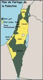 En novembre 1947, un plan de partage de la Palestine est soumis au vote de l'Assemble Gnrale de l'ONU. Il propose le partage de la Palestine en deux tats, l'un juif, l'autre arabe, Jrusalem tant sous contrle international. Parmi les tats ci-aprs, un seul a vot pour. Lequel ?