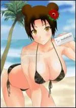 Une shinobi trs mignonne et experte en maniement des armes blanches. Cette ninja se nomme :