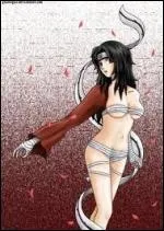 Une magnifique illusionniste, femme d'Asuma, dont elle attend un enfant. C'est :