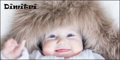 Quand fête-t-on les Dimitri ?