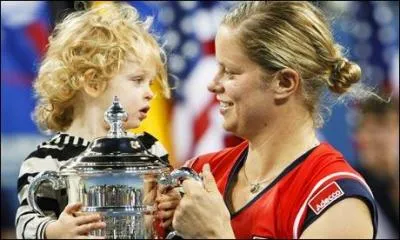 Kim Clijsters a remport trois fois l'US Open en tant maman.