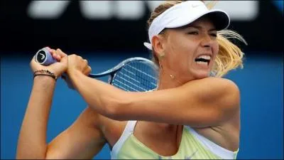 Maria Sharapova a atteint une seule fois la finale de l'US Open.