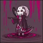 Membre de l'Akatsuki, je prie Jashin. Je suis un nukenin du village de Yu. Comment m'appelle-je ?