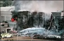 Quel btiment fdral amricain a t percut par un avion de ligne prs de Washington ?