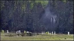 Un autre avion dtourn , qui se dirigeait vers Washington, s'crase en rase campagne  Shanksville, en Pennsylvanie. Quelle en est la raison selon la version officielle ?