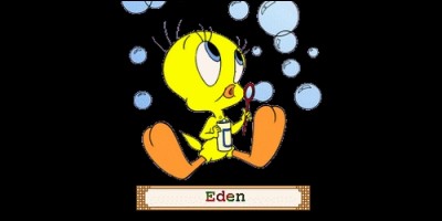Quelle est l'origine du prénom Eden ?