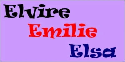 Quel prénom, d'origine hébraïque, signifie "Dieu est mon serment" et se fête le 17 novembre ?