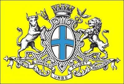  Actibus immensis urbs fulget Massiliensis  est la devise de Marseille, se dveloppant sur le ruban, mais en quelle langue tait-elle crite en 1227 ?