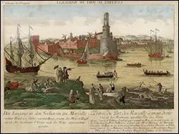 Au 1er sicle avant J-C, o furent jetes les bases de son port, un bassin de 2 ha et 4 m de profondeur ?