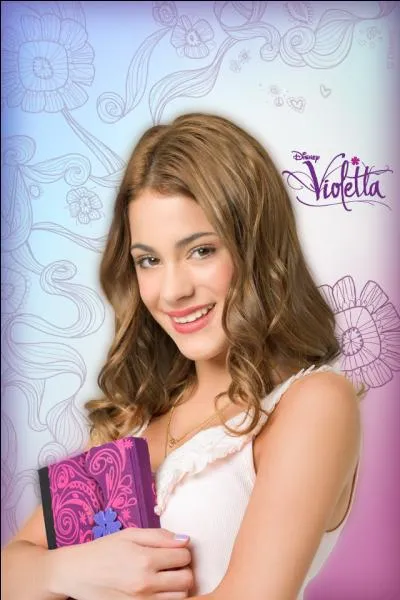 Quels sont les 2 objets que Violetta emmne partout o elle va ?