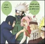Qui Itachi a-t-il pris pour Sakura ?