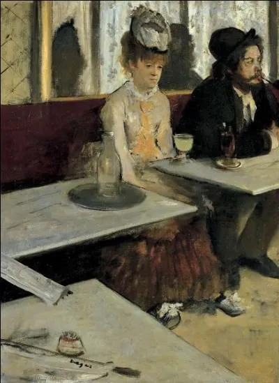 Quel est le titre de ce tableau, peint par Edgar Degas, entre 1875 et 1876 ?