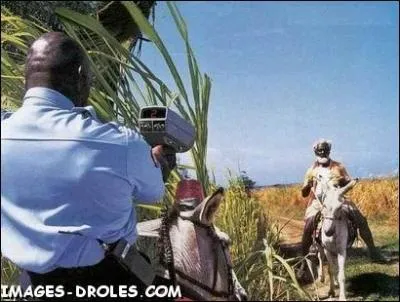 Si vous roulez  plus de 50 hm/h en ville, vous risquez ...