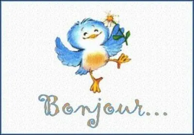 Comment dit-on bonjour en anglais ?