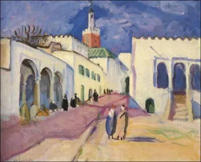 Quel peintre a sjourn   Tanger  pendant l'hiver 1912-1913 ?