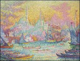 Quel peintre a ralis le tableau  La corne d'or  lors d'un voyage  Constantinople en 1907 ?