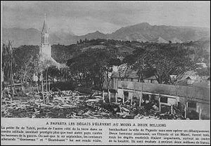 Elle a t bombarde durant la seconde guerre mondiale :