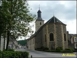 Voici l'glise de Nouzonville (dpartement 08), situe en rgion ...