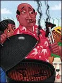 Ils_________au restaurant :