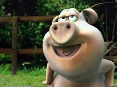 Il est  la tte d'un jeu de grattage. Comment s'appelle ce cochon ?