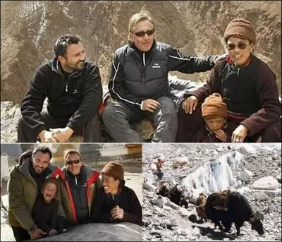 Non-voyant de l'extrieur, mais clair de l'intrieur, Gilbert Montagn est parti, non pas pour le soleil des Tropiques, mais pour le Zanskar !