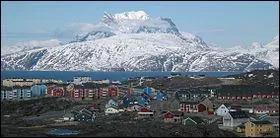 Nuuk est la capitale du Gronland :